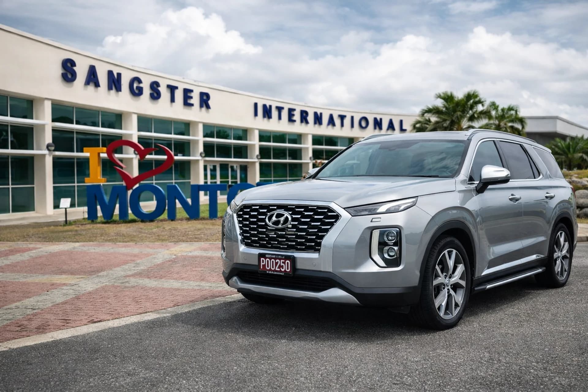 Hyundai Palisade at Sangster International Airport MBJ Montego Bay